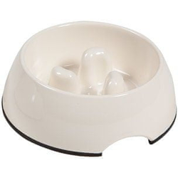Flamingo Anti-chewing bowl white za pse velikost M 350ml