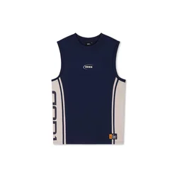 AND1 Majica ecru/marine