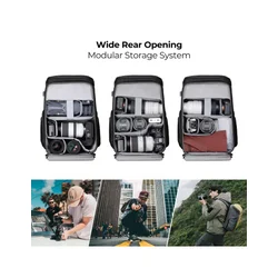 K&F Concept Backpack 25L Nature Wander 01 (Black)