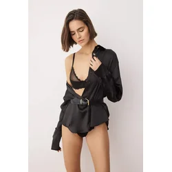 Trendyol Milla Ženski set donjeg veša Thmss25Cc00013, Crni
