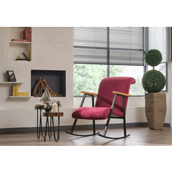 ATELIER DEL SOFA Stolica za ljuljanje Yoka Maroon