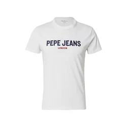 Pepe Jeans Majica marine/temno rdeča/bela
