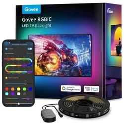 Govee - TV 55-65 SMART LED pozadinsko osvetljenje RGBIC Wi-Fi