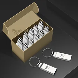 DM Damai USB Flash memorija, 8GB, USB 2.0, 10 komada, Srebrne boje
