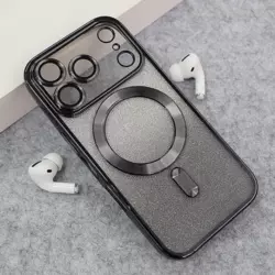 Maska Mag Case Electroplated za iPhone 17 Pro crna