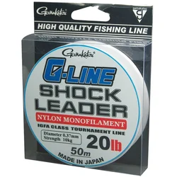GAMAKATSU SHOCK LEADER G-LINE 50M 0/70MM