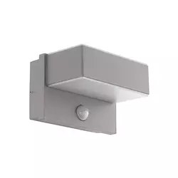 Eglo Azzinano spoljna zidna lampa/2, led, 2x5,6w, sa senzorom, čelik/srebrna