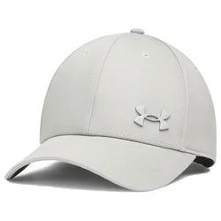 Moška kapa s ščitnikom Under Armour M ESSENTIAL LOW METAL ADJ Titanium/Metallic Silver