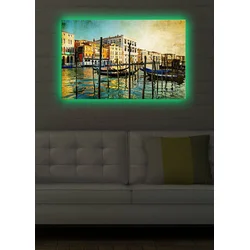 Zidna slika sa LED osvetljenjem 4570DACT-7, 45x70 cm