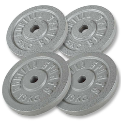 Gorilla Sports Set tegova od livenog gvožđa (2 x 5 + 2 x 10 kg) ( 100134-00002-0115 )