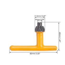KLJUČ ZA VRTALNE GLAVE 12 ZOB, 6mm