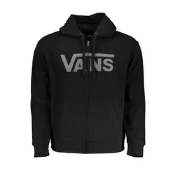 VANS MEN'S BLACK ZIP SWEATSHIRT