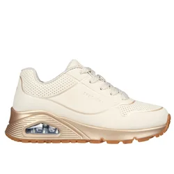Skechers Patike za devojčice Uno Gen1-Cool Heels, 310538L-NAT, Bež-zlatne