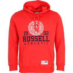 Russell Athletic ATH 1902 - PULL OVER HOODY, moški pulover, rdeča A30392