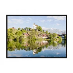 shumee PLAKAT V OKVIRJU 43x33 cm Švica P933