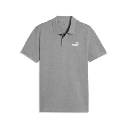 PUMA Essentials Pique Polo Men, Clothing, Medium Gray Heather, S