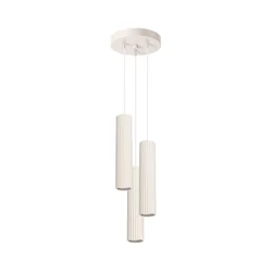 Sollux SL.1595 - Luster na lanku KARBON 3xGU10/10W/230V krem boje
