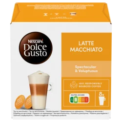 Nescafe Kapsule za kafu Dolce Gusto Latte Macchiato, 16 kapsula, 183 g