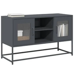 TV ormarić antracit 100,5x39x60,5 cm čelični