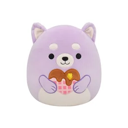 Plišasta igrača Squishmallows - 19 cm Love - Hoyt the Shiba Inu
