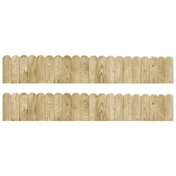 Rolane ograde 2 kom 120 cm od impregnirane borovine