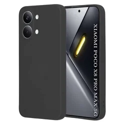 Techsuit SoftFlex silikonska maska za Xiaomi Poco X8 Pro Max – crna