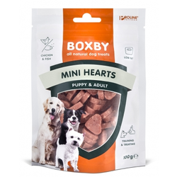 Mini Hearts – Poslastica za štence i odrasle pse, 100 g