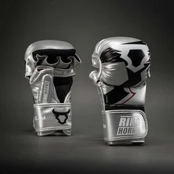Ringhorns Charger MMA Sparing Rukavice Srebrno/Crne S/M