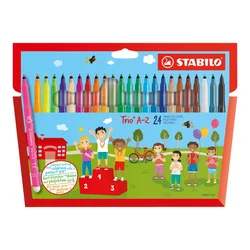 STABILO Flomaster Trio A-Z/ set 1/24