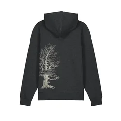 Life-Tree Majica temno siva