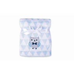 BabyMatex Odeja z vezenjem 75x100 RICCO Owl