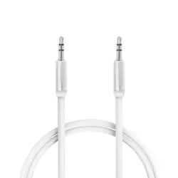 Audio kabel Teracell AUX 3,5 mm beli 0.5m