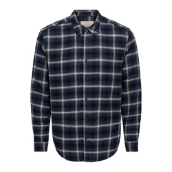 Only & Sons Srajca ONSGUDME mornarska/nočno modra/bela