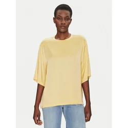 ViCOLO Bluza TD0013 Rumena Relaxed Fit