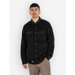 REELL Dual Cord Shirt deep black