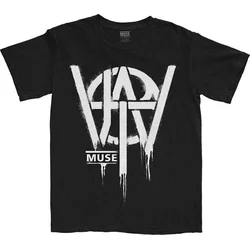 Muse Majica Will of the People Stencil Unisex Black M