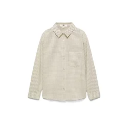 Pull&Bear Bluza ecru / črna