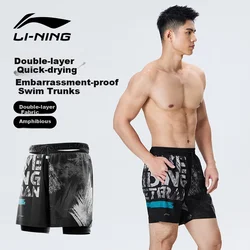 Li-Ning Muški kupaći šorts 1101, Crni