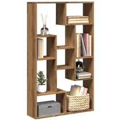 Regal za knjige boja hrasta 72x20x120,5 cm od konstruiranog drva