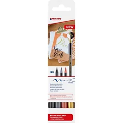 Brush flomasteri E-1340, 1-6 mm metalik set 1/4