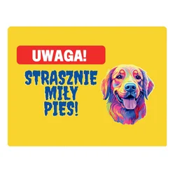 shumee ZELO LEPA MAVRIČNA PASJA PLATO - 20x28 cm