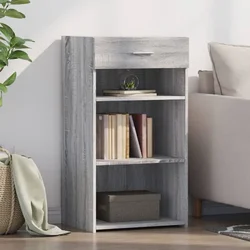 Komoda boja sivog hrasta sonome 50x42,5x93 cm konstruirano drvo