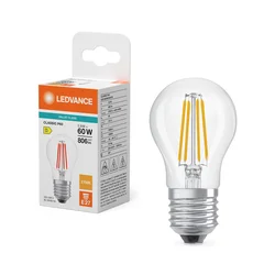 LEDVANCE Žarnica LED E-27 5,5W 2700K bistra bučka