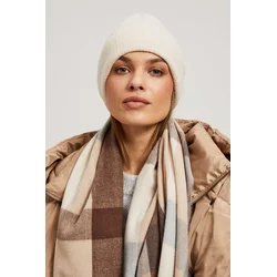Marisse Powder Pink Pompom Hat