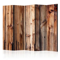 artgeist Paravan Wooden Chamber I, 5-Delni, Akustičen