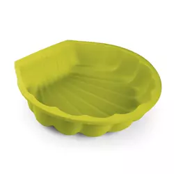 Pješčanik školjka Mini Sand Pit Smoby zeleni 35 cm za manje prostore od 18 mjes