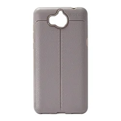 Maska Elegant man light za Huawei Y5 (2017)/ Y6 (2017), Siva