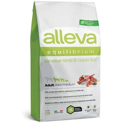 ALLEVA Suva hrana za odrasle osetljive pse malih i srednjih rasa Equilibrium jagnjetina i okeanska riba 2kg