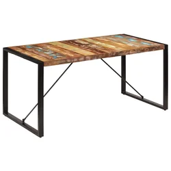 Vidaxl Jedilna miza 160x80x75 cm trden predelan les