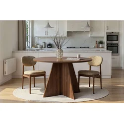 HANAH HOME Trpezarijski sto Virella Walnut